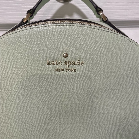 Kate Spade Perry Leather Large Backpack, Mint Green - Picture 3 of 5